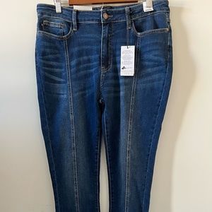 Judy Blue High Waist Mid Seam Stitch Jeans Size 15/32